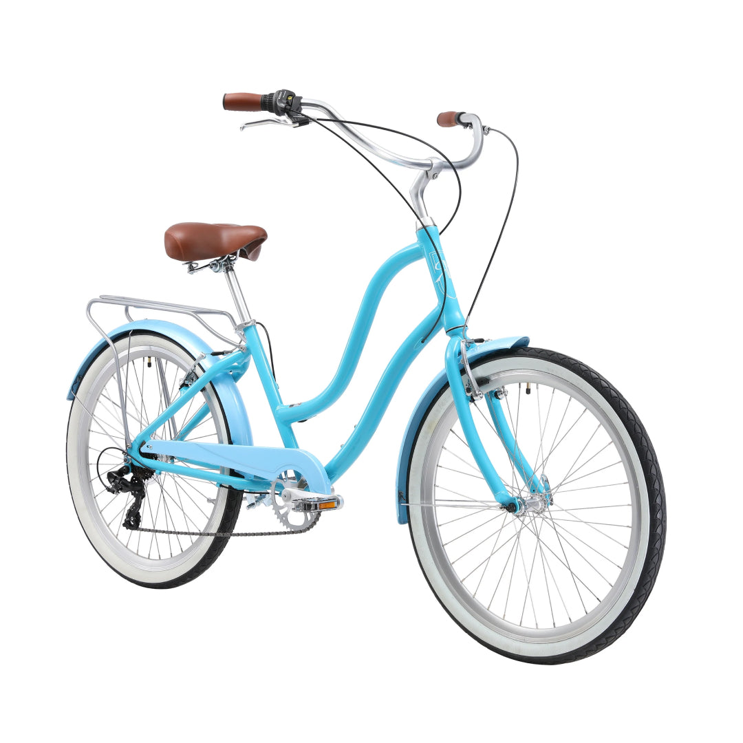 26" XDSBIKE Hyna Seven Speed Beach Cruiser Bike Assembly Instructions