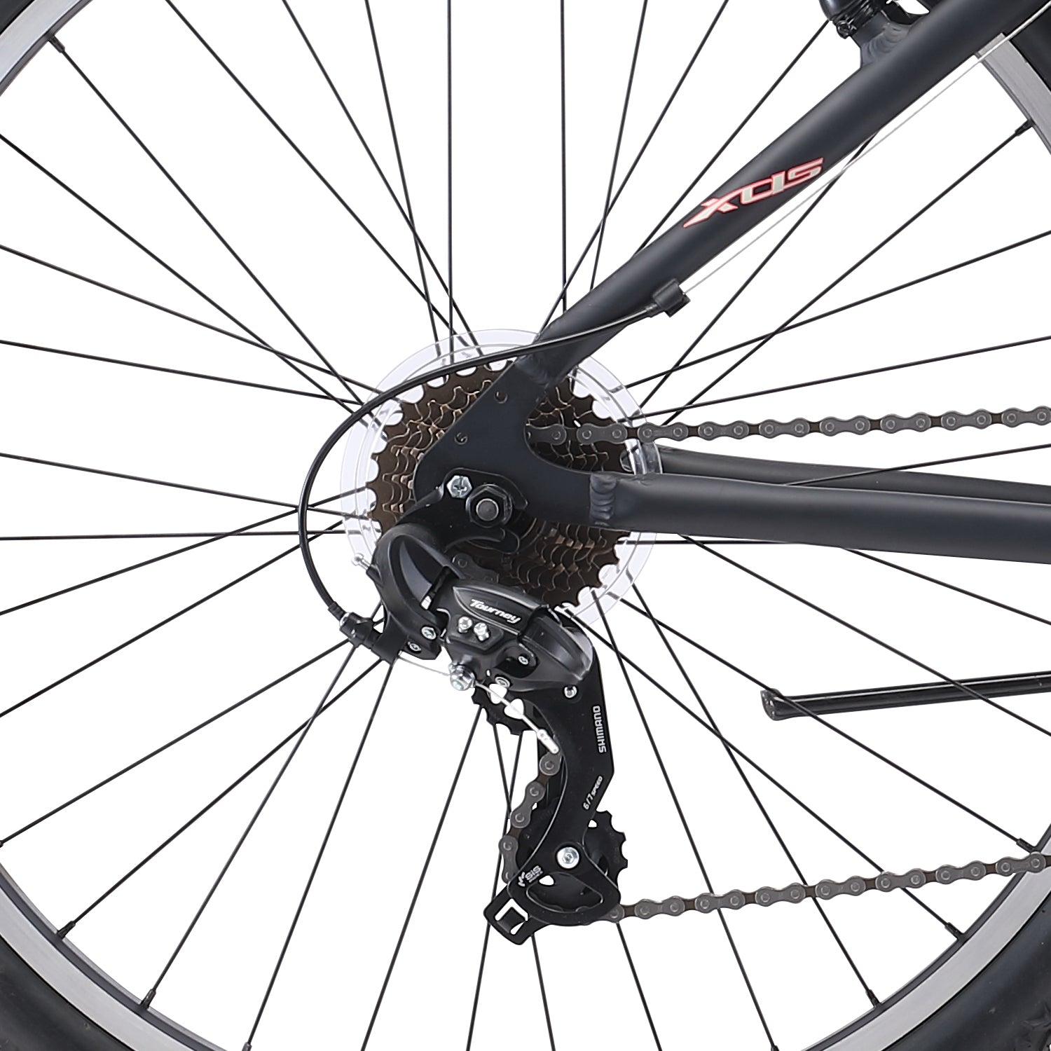 XDSBIKE Traveler 21-Speed Men's 26-Inch Mountain Bike // Matte Black